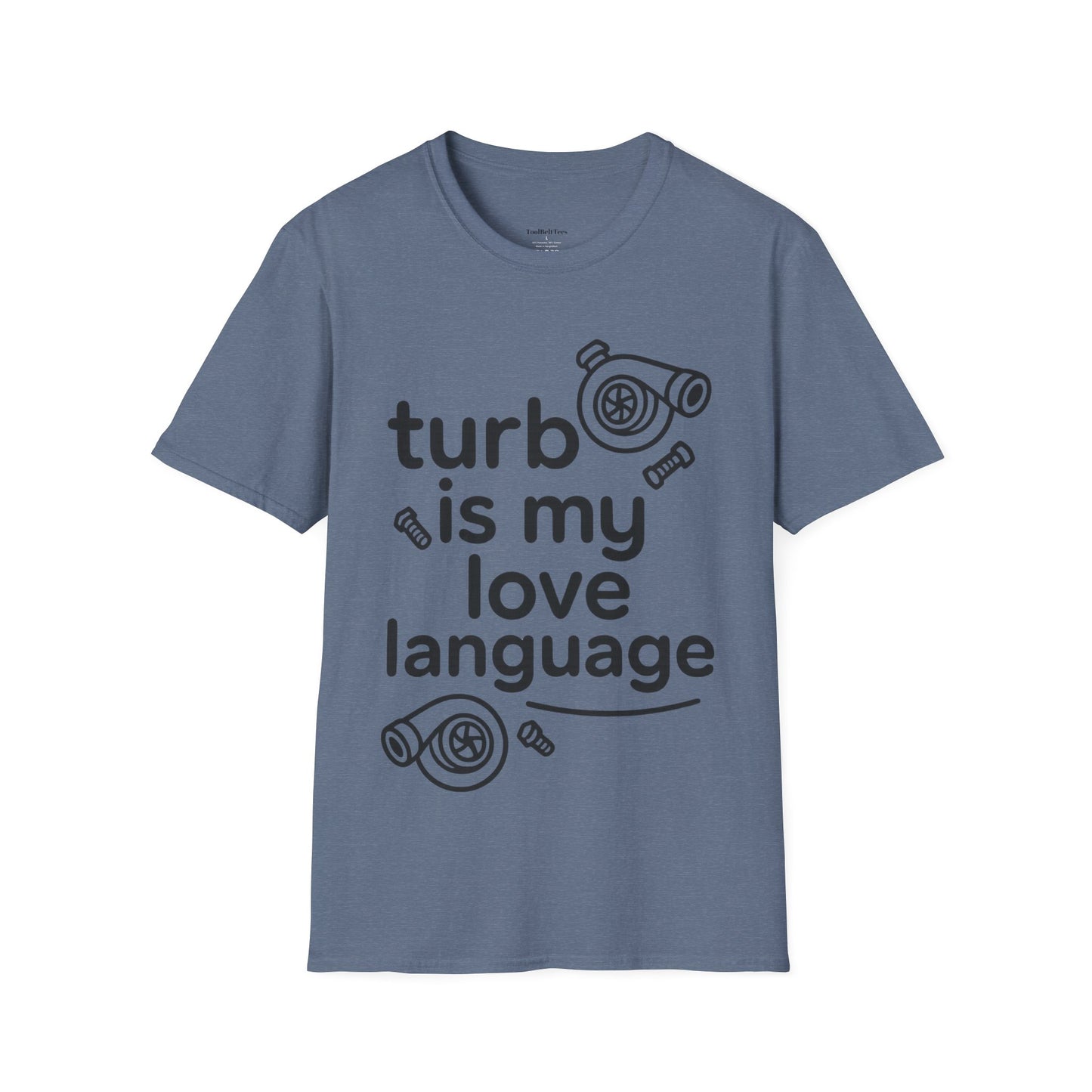 Turbo Is My Love Language graphic tee