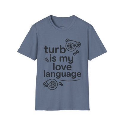 Turbo Is My Love Language graphic tee