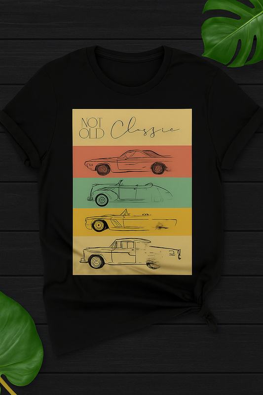 Vintage Graphic Tee "Not Old Classic"