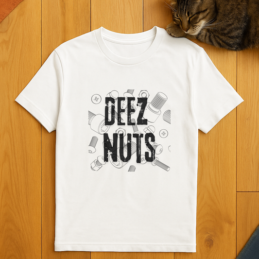 Funny "Deez Nuts" Graphic Tee