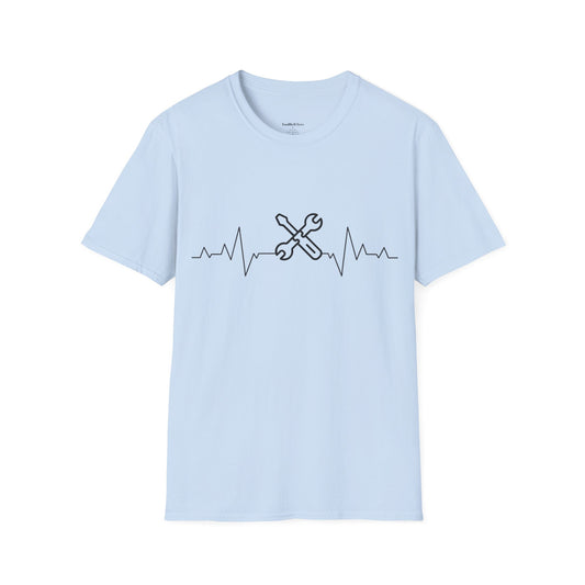 Mechanic Heart Rate Graphic Tee