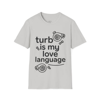 Turbo Is My Love Language graphic tee