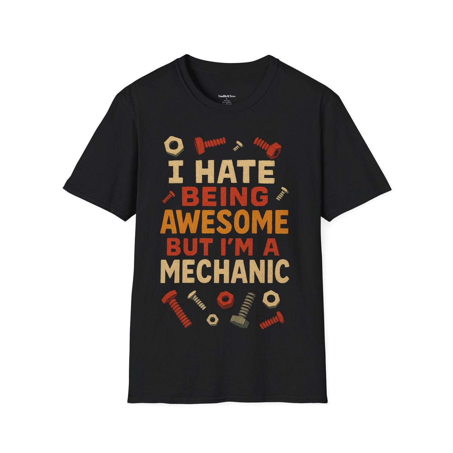 "I Hate Being Awesome But I'm A Mechanic" Graphic Tee